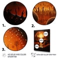 thumbnail image 3 of Designart "Sacred Ritual Folk Religion wall art I" Spiritual Floater Framed Canvas Print, 3 of 7