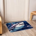 thumbnail image 6 of Shark Polyester Door Rugs - Non-Slip Floor Rugs - Machine Washable Area Rugs, 6 of 6