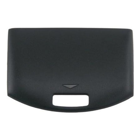 10-Pack Black Plastic Battery Back Door Cover by Insten For Sony PSP 1000 New (Bundle Pack)