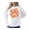 White Sweatshirt, variant on Chiefs Groovy Floral Sweatshirt School Spirit for Kids & Adults White Sweatshirt Adult Medium