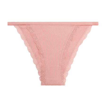 Fulorrnie Low Rise Lace Trimmed G String Women s Panties Underwear Briefs Thongs Boyshorts Bikini Seamless Lingerie  Pink  L