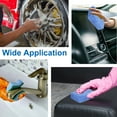 thumbnail image 6 of Uxcell 4pcs Microfiber Car Wash Sponge 4.7"x3.2" Non-Scratch Foam Applicator Pads Blue, 6 of 6