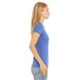 thumbnail image 2 of 6004 Bella + Canvas Ladies' The Favorite T-Shirt Heather Columbia Blue XL, 2 of 3