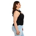 thumbnail image 2 of Top drapeado Zenobia Tallas Extras 11797 negro 40, 2 of 6