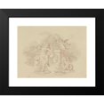 thumbnail image 2 of Edward Francis Burney 14x12 Black Modern Framed Museum Art Print Titled - Designs for Illustrations to Mozart's Operas., 2 of 5