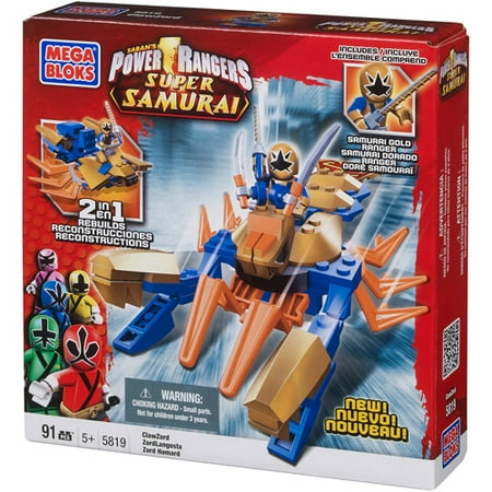 Mega Bloks Power Rangers Samurai Clawzor