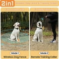 thumbnail image 4 of Bamboohart Electric Fence for Dogs Wireless Adjustable Waterproof Electric Dog Fence Precise Positioning Technology Dog Electric Fence with Remote Control, 4 of 5
