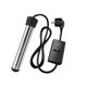 thumbnail image 1 of Calentador de inmersión para bañera Calentador de inmersión eléctrico de 3000 W Calentador de inmersión para viajes, Calentador de inmersión de acero inoxidable, Calentador de agua eléctrico Calentador de inmersión para piscina (sincronización inteligente, negro) JM, 1 of 5