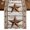 Brown Grey, variant on Table Runners 90 Inches Long Dress Scarves, Farmhouse Farmhouse Coffee/Dining/Kitchen Table Runner for Living Room, Vintage Country Texas Star Plaid Wooden Grain 13x90 Inch
