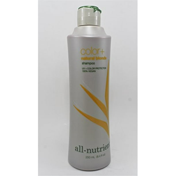 All Nutrient Color Natural Blonde Shampoo 8 4 Fl Oz Walmart Com Walmart Com