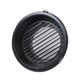 thumbnail image 2 of Cubierta del conducto de ventilación Fácil instalación Fácil flujo de aire Diámetro interior Tapa de ventilación de 10 cm negro, 2 of 8