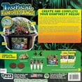 thumbnail image 3 of Toys By Nature: Tropical Rainforest Jungle - DIY Biosphere Terrarium Kit, Grow A Mini Plant Jungle, Golden Treasure & Animal Figure, Adults-Kids 4+, 3 of 8