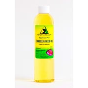 Camellia / Camelia Seed Oil Unrefined Virgin Organic Carrier Cold Pressed 100% Pure 8 oz