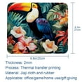 thumbnail image 5 of Toucan Desk Pad Mousepad, Square 8.3x9.8 Inch Non-Slip Rubber Bottom Printed Desk Mat, Suitable for Office and Gaming, 5 of 6