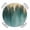 Light Green Turquoise Brown, variant on Blue Burnt Orange Boho Round Tablecloth for 45-54 Inch Tables,Fitted Table Cover with Elastic Edge,Antique Southwestern Ethnic Waterproof Outdoor Table Cloth Protector for Patio Garden Dinner Picnic