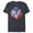 Navy Heather, variant on Marvel Spidey and His Amazing Friends Glow Webs Glow Icon - Short Sleeve Blended T-Shirt for Adults - Customized-Navy Heather