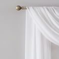 thumbnail image 3 of WARM HOME DESIGNS 10 Yards White Chiffon Fabric for Kitchen or Wedding Arch Decorations. CF 360 WHITE, 3 of 5