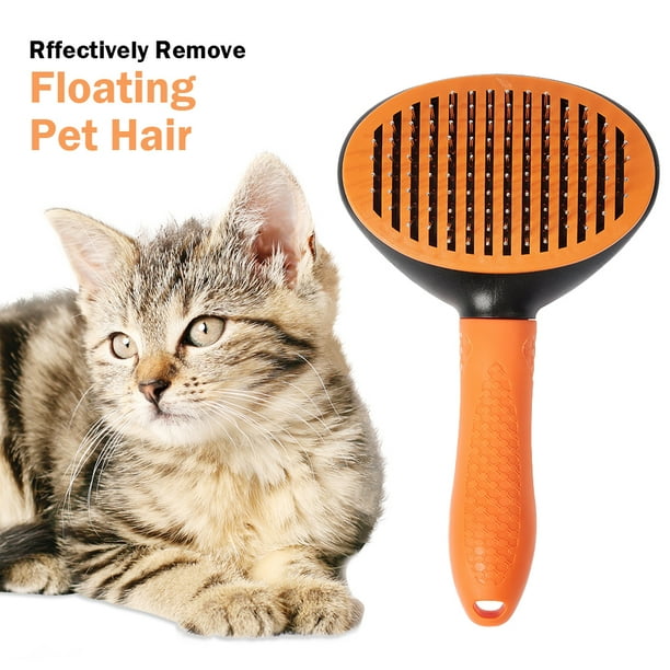 Cat Brush for Shedding, Cat Brushes for Indoor Cats, Cat Brush for Long
