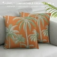 thumbnail image 3 of JEUXUS  Palm Tree Pillow Covers Vintage Decoration Tropical Cushion Cover Square Pillowcas, 3 of 5