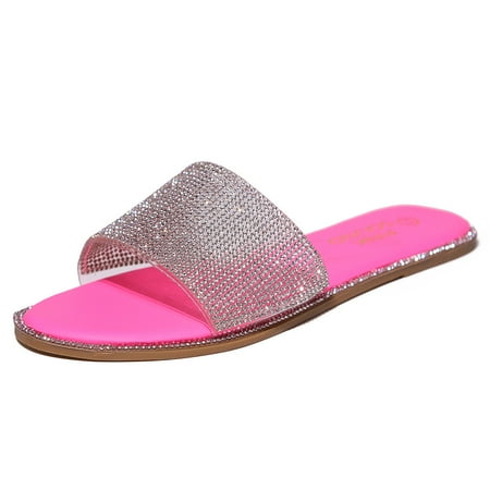 Women s Sandals Crystal Roman Holiday Slippers for Women Flat Slippers Casual Beach Warm Slipper Socks for Women indoor&Outdoor Shoes