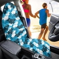 thumbnail image 4 of POLERO Microfiber Car Seat Cover Towel with Bat Camo Pattern, Premium Sweat Towel Compatible with Bucket Seat, Van and Sedans (1 Pack), 4 of 7
