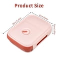thumbnail image 4 of Xingzhi Egg Storage Box Drawer Type Refrigerator Dumpling Organizer Fresh Keeping Food Stackable Holder Home Kitchen Gadgets Pink, 4 of 9