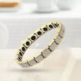 thumbnail image 4 of Magnetic Bracelet Functional Simple Sleek Link Jewelry Gift for Men Women, 4 of 8