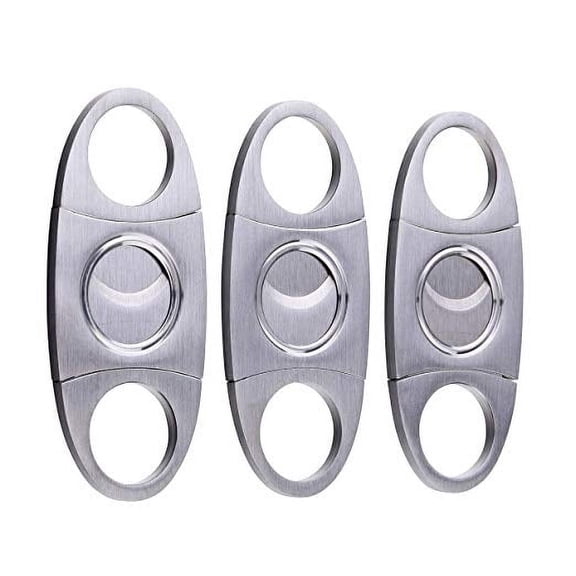 I-MART 3 Packs Stainless Steel Cigar Cutter