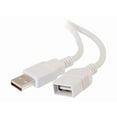thumbnail image 1 of C2G 3m (10ft) USB Extension Cable - USB 2.0 A to USB A - M/F - USB cable - USB (M) to USB (F) - 10 ft, 1 of 4