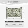 thumbnail image 6 of Binfone Skull with Cash Standard Size Pillowcase, Long Staple Pure Cotton Envelope Closure Pillow Cover(without pillow core),20"x30", 6 of 9