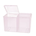 thumbnail image 4 of ZZwxWA 50% Off Clear 2 Nail Art Storage Box Rhinestone Bead Acrylic Crystal Jewelry Decorati, 4 of 4