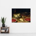 thumbnail image 2 of Osias Beert Still Life Artichoke Painting Extra Large XL Wall Art Poster Print, 2 of 3