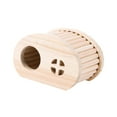 thumbnail image 2 of Bunblic Hamster Wooden House Small Animal Sleeping Nest Rutin Chicken Breeding Box Small Pets Habitat Hideout for Mouse Rutin Chicken B, 2 of 7