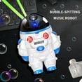 thumbnail image 2 of BallsFHK Bubble Machine Bubble Blower Acousto-optic Robot and Bubble liquid(30ml), 2 of 3