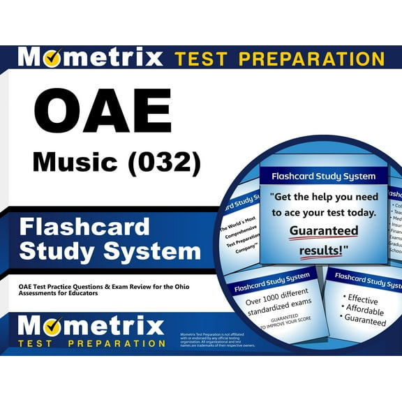 Oae Music (032) Flashcard Study System : Oae Test Practice Questions & Exam Review for the Ohio Assessments for Educators (Cards)