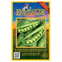 Everwilde Farms - 100 Mr Big Pea Garden Pea Seeds - Gold Vault Jumbo Bulk Seed Packet