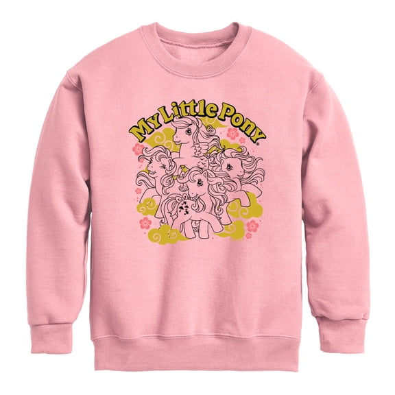 My Little Pony - New Year Group - Youth Boys Crew Fleece Sweatshirt