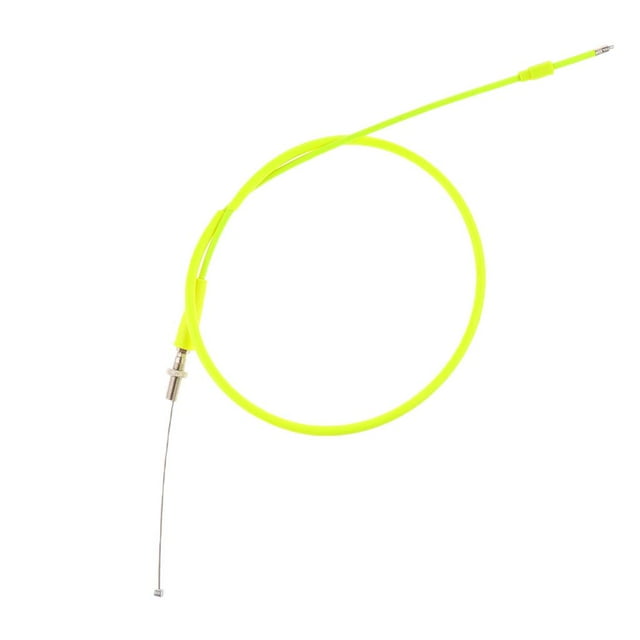jinwen ATV throttle cable choke cable Bowden cable with cover carburetor cable Yellow