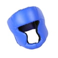 thumbnail image 1 of Head Guard Boxing Sparring Head Protector Mma Head Arts MMA Sanda Face 50 to 58CM Blue, 1 of 9