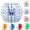 blue, variant on TPU Transparent Inflatable Bumper Ball Outdoor gaming Ball Bubble Soccer for Adults and Teenagers, 123/133cm Diameter, BETT