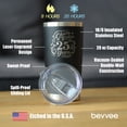 thumbnail image 4 of Bevvee Insulated Travel Tumbler 20 oz Cheers 25 Years 25th Anniversary Gifts Tumblers, 4 of 4