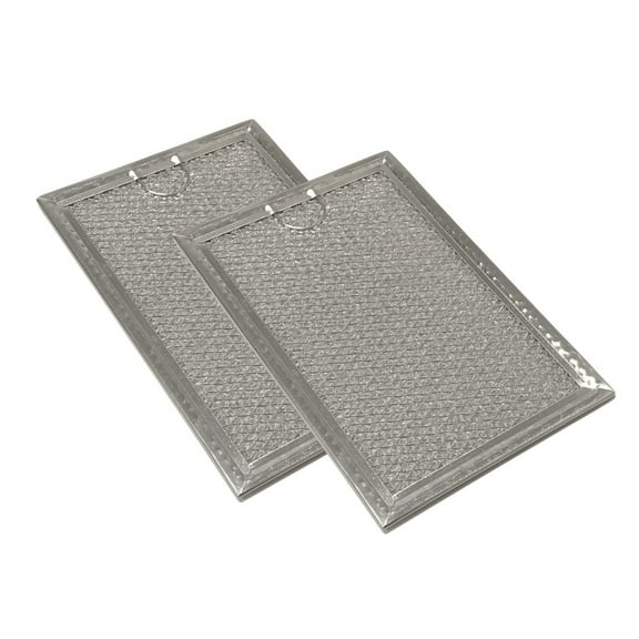 Microwave Heavy Duty Grease Filter Two Pack Compatible With GE Model Numbers CVM519P2P8S1, CVM519P2P9S1, CVM521P2M5S1