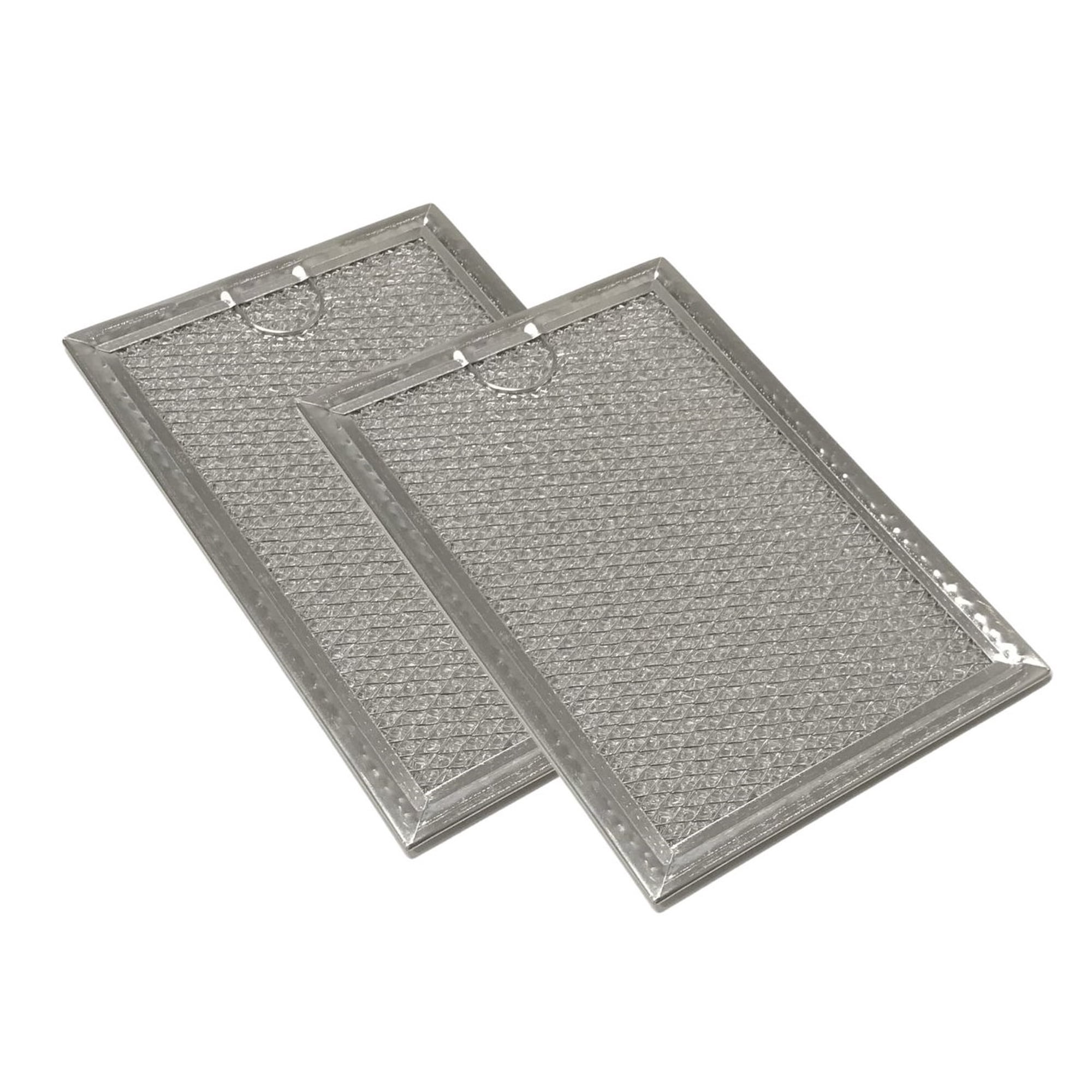Microwave Heavy Duty Grease Filter Two Pack Compatible With LG Model Numbers LMV1852SW, LMV2031SS, LMV2050ST, LMV2053SB