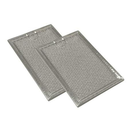 Microwave Heavy Duty Grease Filter Two Pack Compatible With Amana Models MVH240L, MVH240W, MVH250C, MVH250E, MVH250L