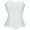 White, variant on Women's White Strapless Corset Top Bustier, Elegant Satin Overbust Shapewear for Party, Wedding, Evening Outfits