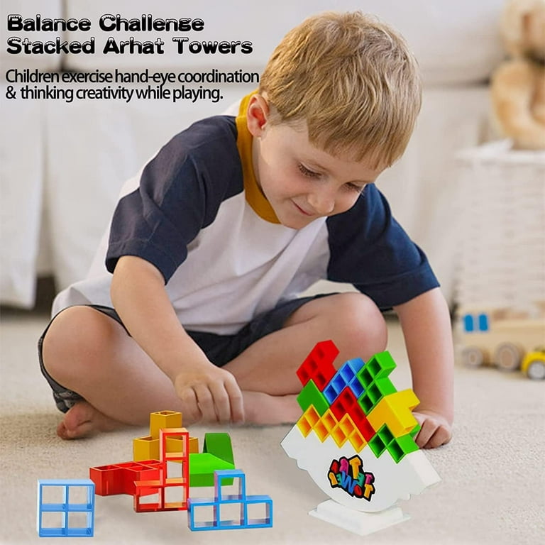  YUKEI Tetra Tower for Adults, 16 to 48 PCS Stacking