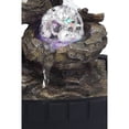 thumbnail image 4 of Fountain Benzara Eci Wolf - Luces LED de mesa (25 cm), color gris, 4 of 5