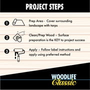 Clear, Woodlife Classic Exterior Wood Preservative-902, 1 qt