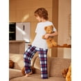 thumbnail image 5 of Arshiner Boys Pajamas Short Sleeve and Long Pants 2 Piece Pajama Set for Boys, 5 of 7