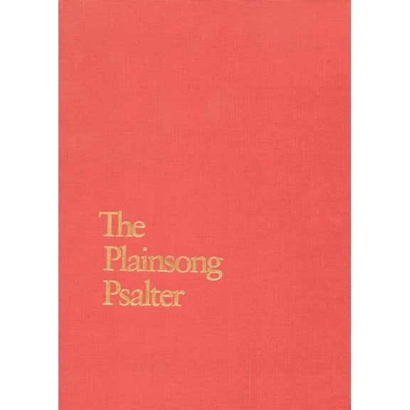 Plainsong Psalter, (Paperback)
